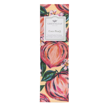 Greenleaf - Duftsachet Slim - Coco Peach