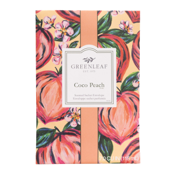 Greenleaf - Duftsachet Large - Coco Peach