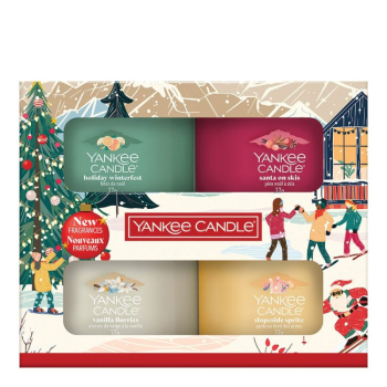Yankee Candle Geschenkset Apres Ski "4 Glasvotivkerzen"