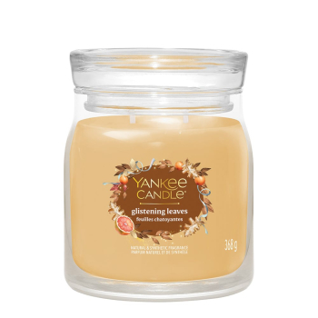 Signature Medium Jar 2-Docht - Glistening Leaves