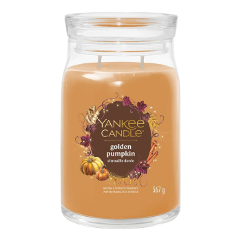 Signature Large Jar 2-Docht - Golden Pumpkin