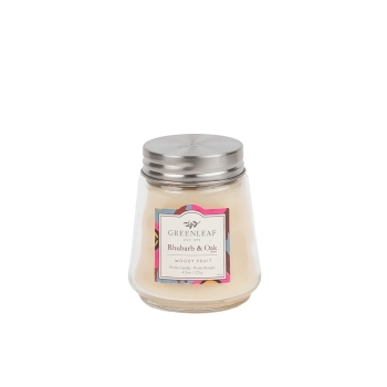 Greenleaf Petite Candle - Rhubarb & Oak 123 g