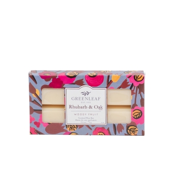 Greenleaf - Wax Bar - Rhubarb & Oak 73g