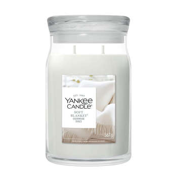 Signature Large Jar 2-Docht - Soft Blanket