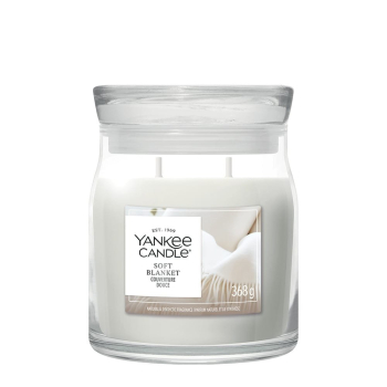 Signature Medium Jar 2-Docht - Soft Blanket