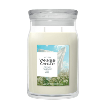 Signature Large Jar 2-Docht - Clean Cotton