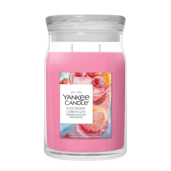 Signature Large Jar 2-Docht - Iced Berry Lemon