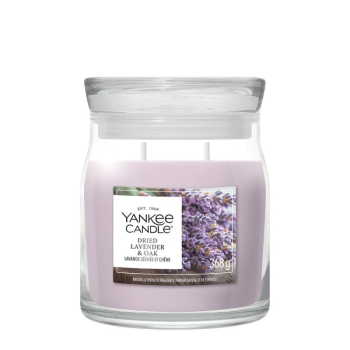 Signature Medium Jar 2-Docht - Dried Lavender & Oak