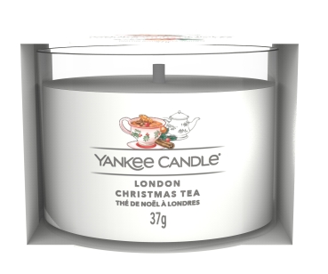 Preview: Yankee Candle London Christmas Tea Glasvotivkerze 37g Preview: Yankee Candle London Christmas Tea Glasvotivkerze 37g