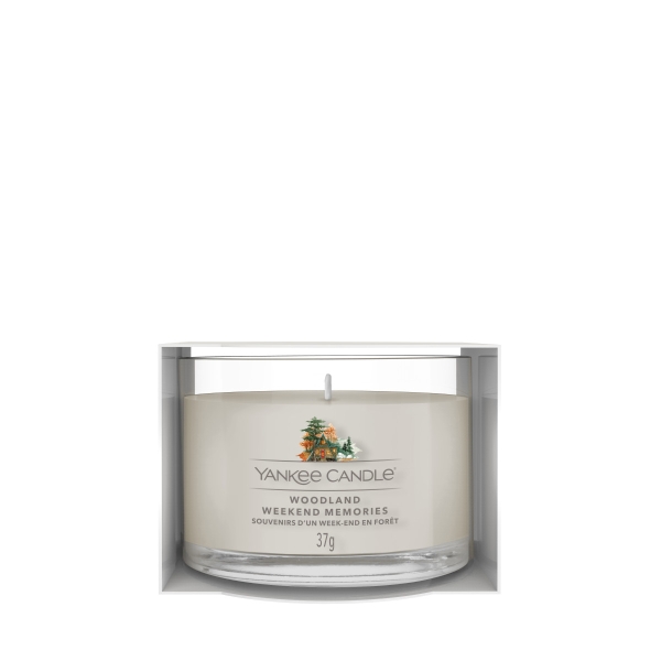 Yankee Candle Woodland Weekend Memories Glasvotivkerze 37g