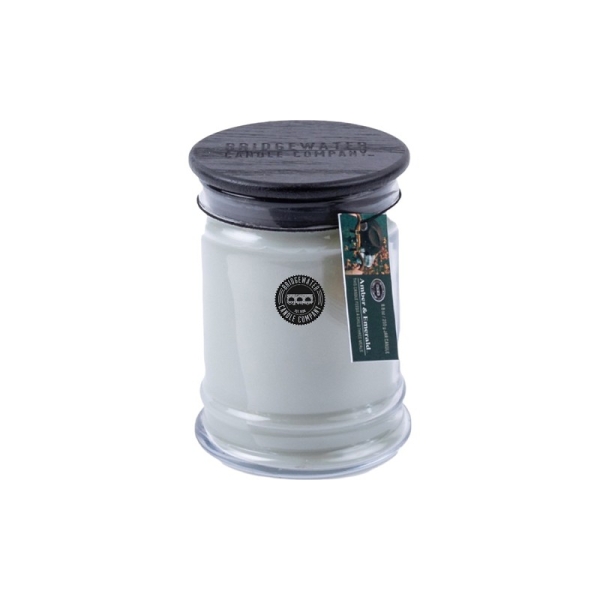 Bridgewater Candle Small Jar Amber & Emerald 250 g