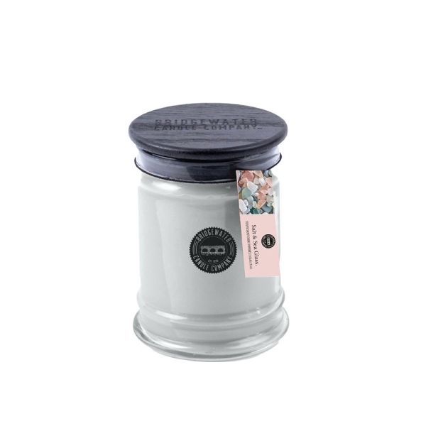 Bridgewater Candle Small Jar Salt & Sea Glass 250 g Bridgewater Candle Small Jar Salt & Sea Glass 250 g