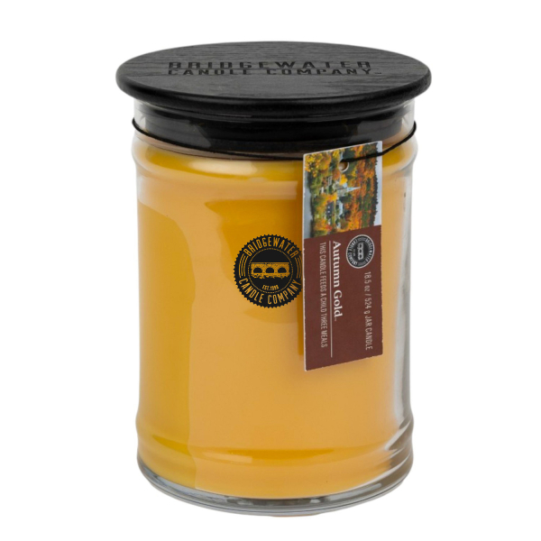 Bridgewater Candle Large Jar Autumn Gold 524 g Bridgewater Candle Large Jar Autumn Gold 524 g
