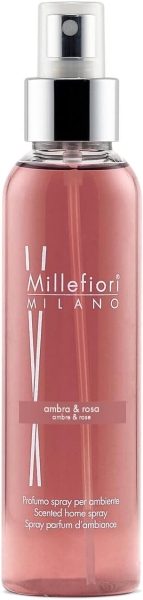 Millefiori Milano Raumspray 150 ml - Ambra & Rosa