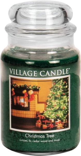 Village Candle Christmas Tree 602 g - 2 Docht