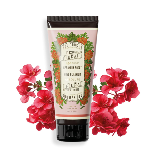 Panier des Sens Duschgel - Rosengeranie 200 ml