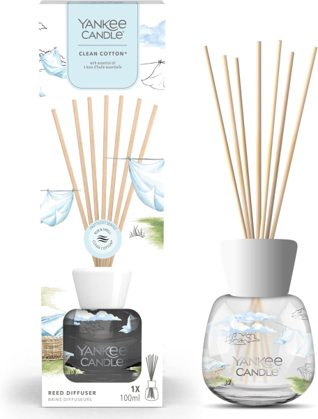 Yankee Candle Reed Diffuser Clean Cotton 100 ml