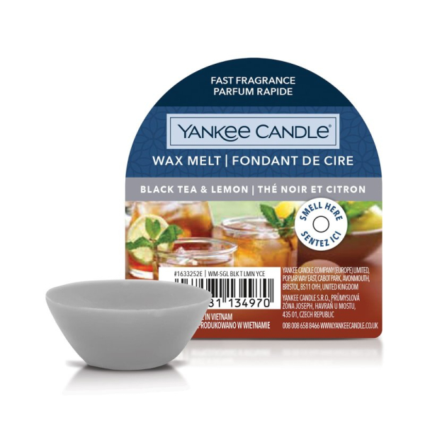 Yankee Candle Black Tea & Lemon Wax Melt 22 g