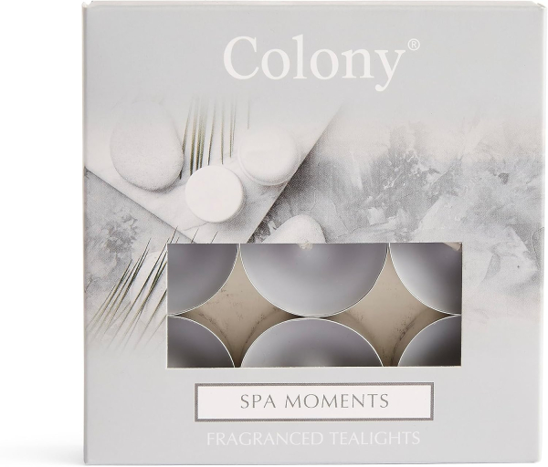 Wax Lyrical - Colony Fragranced Teelights Spa Moments - 9 Stück