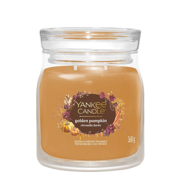 Signature Medium Jar 2-Docht - Golden Pumpkin