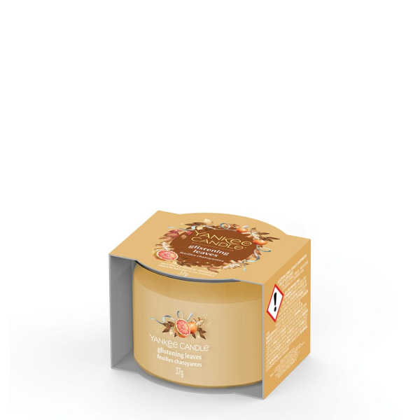 Yankee Candle Glistening Leaves Glasvotivkerze 37g