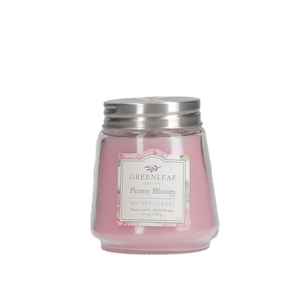 Greenleaf Petite Candle - Peony 123 g