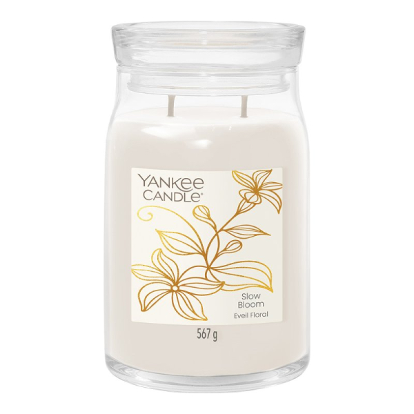 Signature Large Jar 2-Docht - Slow Bloom