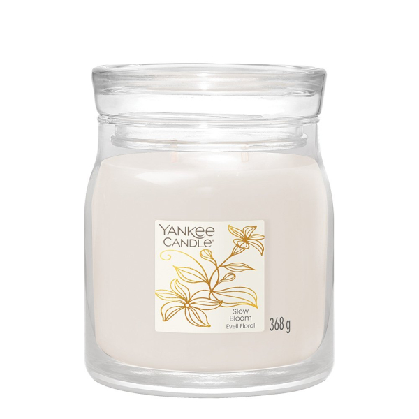 Signature Medium Jar 2-Docht - Slow Bloom