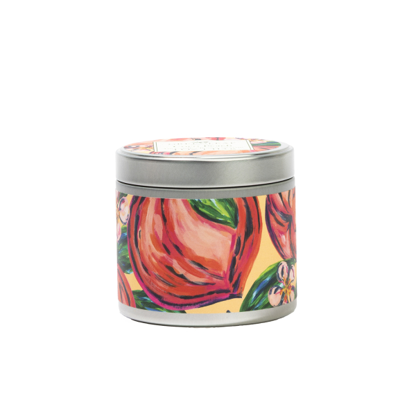 Greenleaf Candle Tin - Coco Peach 113 g