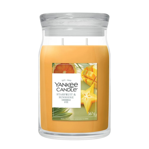 Signature Large Jar 2-Docht - Starfruit & Sunshine