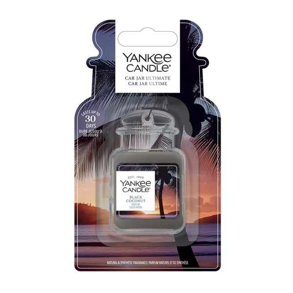 Yankee Candle Black Coconut Car Jar Ultimate 30 g