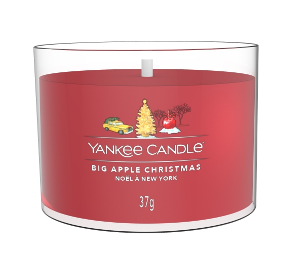 Yankee Candle Big Apple Christmas Glasvotivkerze 37g