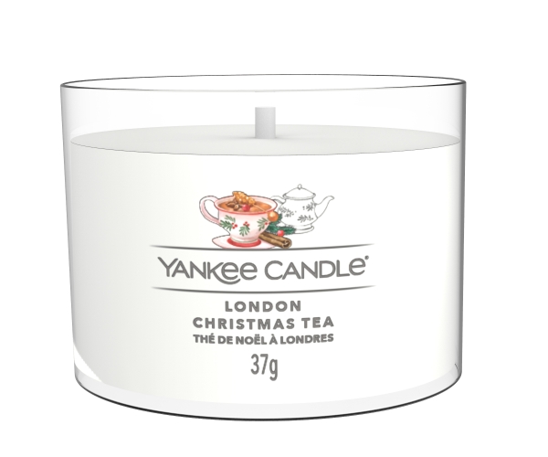 Yankee Candle London Christmas Tea Glasvotivkerze 37g
