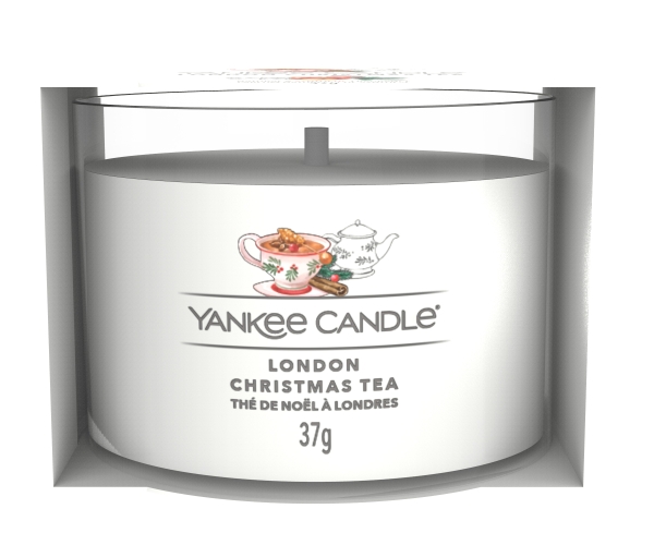 Yankee Candle London Christmas Tea Glasvotivkerze 37g