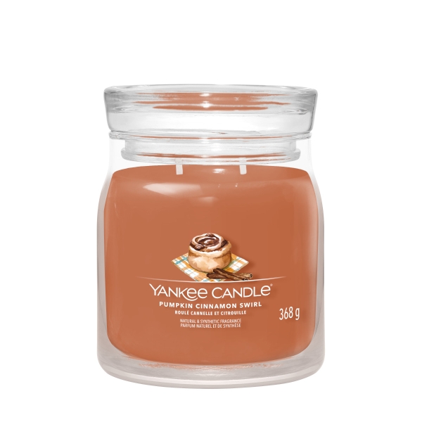 Signature Medium Jar 2-Docht - Pumpkin Cinnamon Swirl