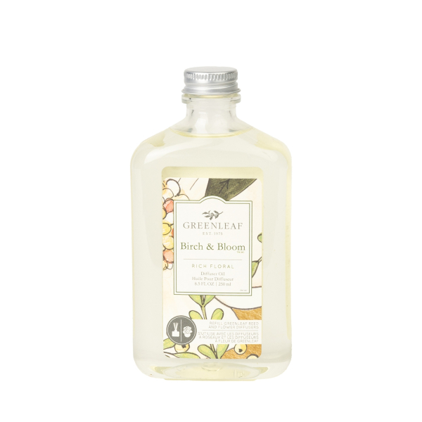 Greenleaf - Reed Diffuser Oil - Birch & Bloom 250ml
